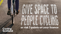 Give Cycle Space campaign